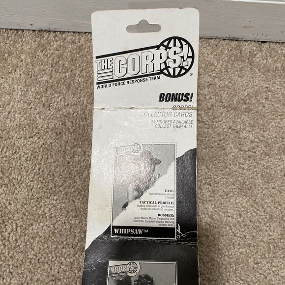 Lanard The Corps 1996 Top Secret Action Figure 3 Pack Sarge Whipsaw Tanner Rare - Picture 8 of 10